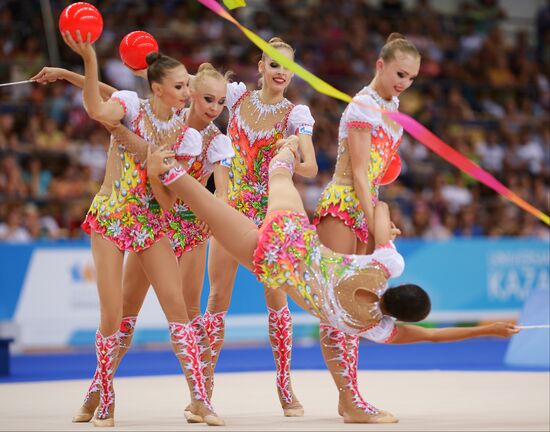 2013 Universiade. Day Ten. Rhythmic gymnastics