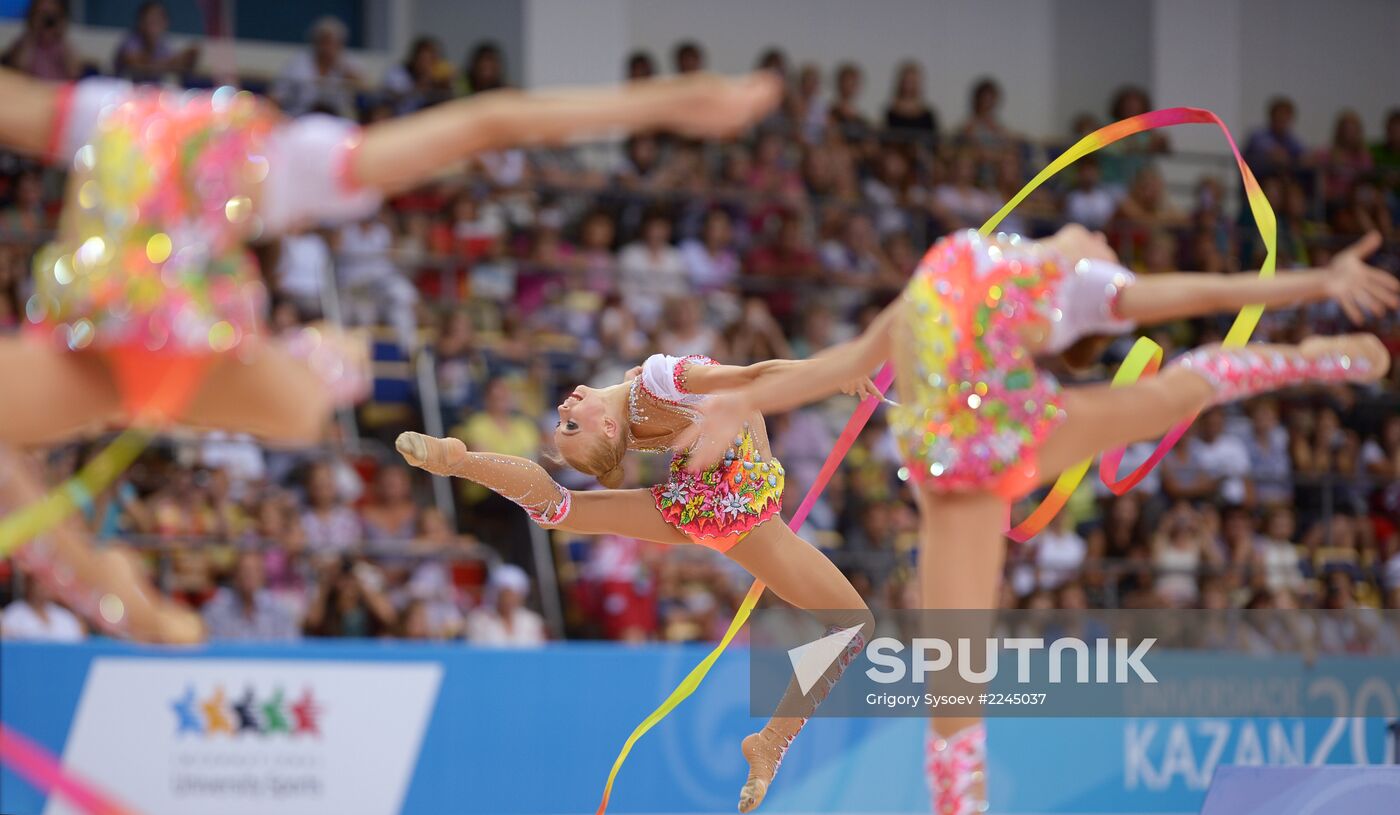 2013 Universiade. Day Ten. Rhythmic gymnastics