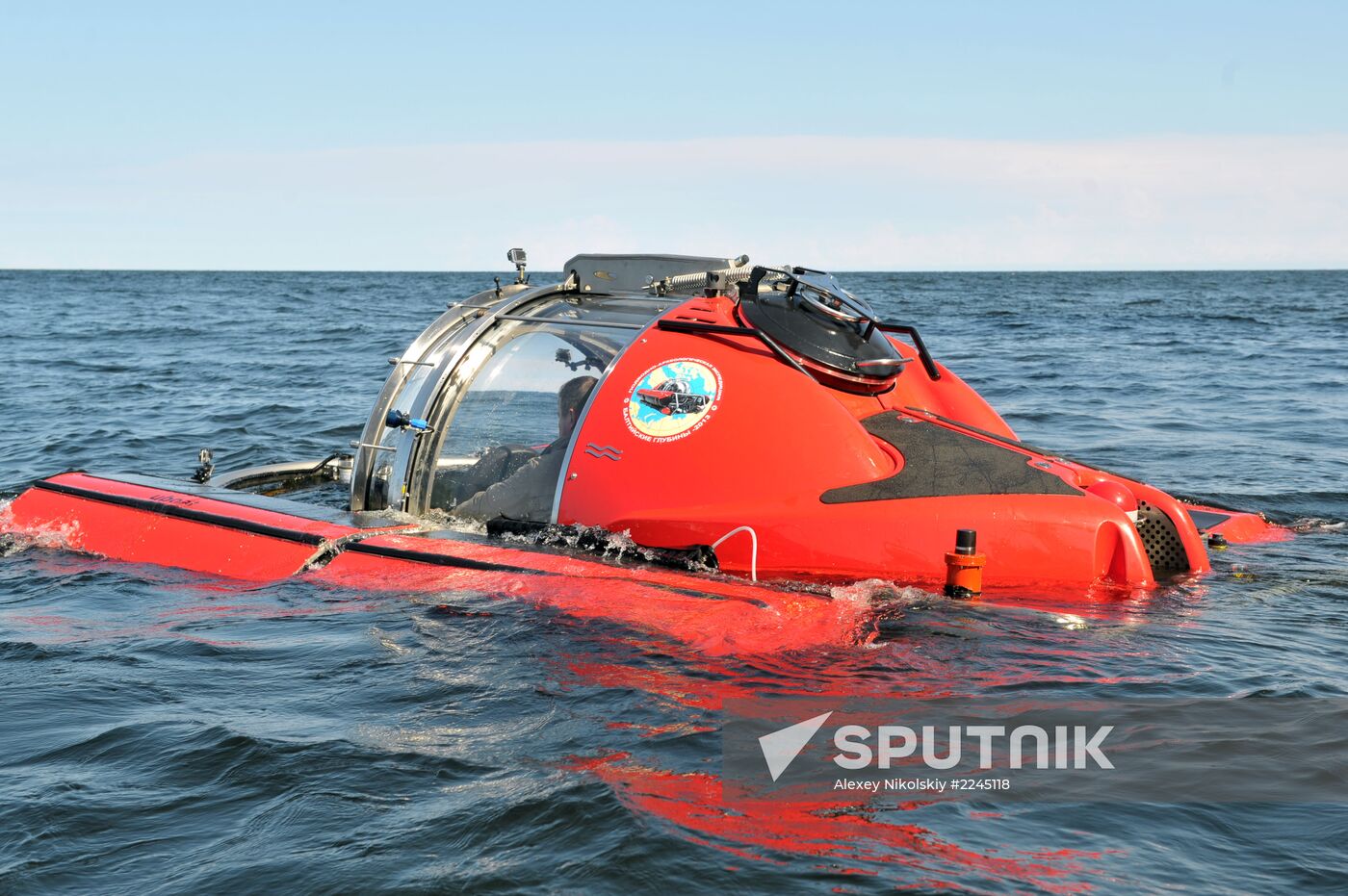 Vladimir Putin visits Hogland Island in Gulf of Finland
