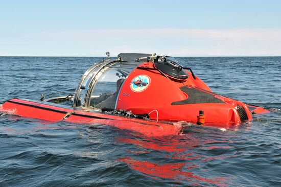 Vladimir Putin visits Hogland Island in Gulf of Finland