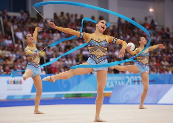 2013 Universiade. Day Ten. Rhythmic gymnastics