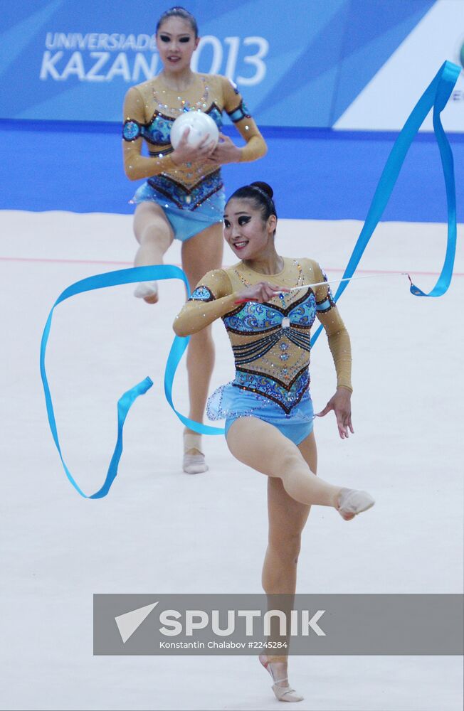 2013 Universiade. Day Ten. Rhythmic gymnastics