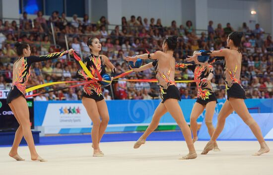 2013 Universiade. Day Ten. Rhythmic gymnastics