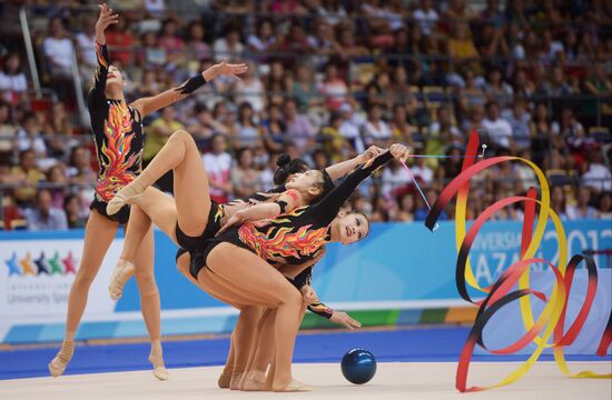 2013 Universiade. Day Ten. Rhythmic gymnastics