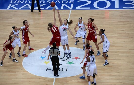 2013 Universiade. Day Ten. Basketball Women. Finals