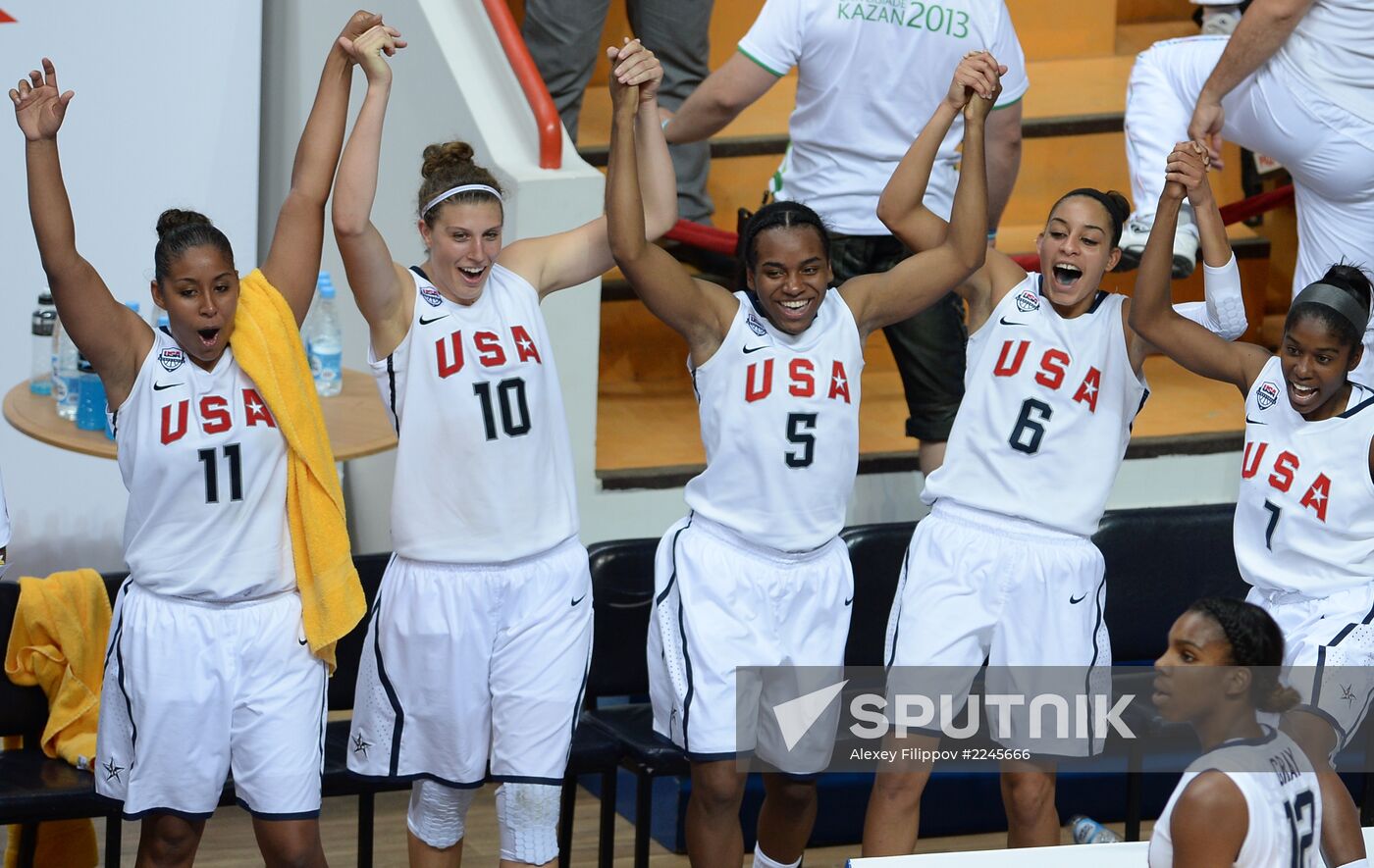 2013 Universiade. Day Ten. Basketball Women. Finals