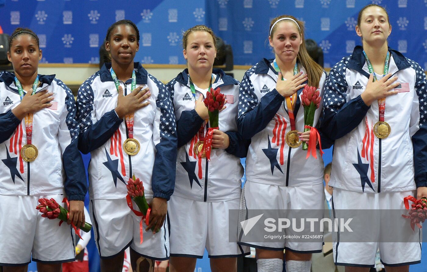 2013 Universiade. Day Ten. Basketball Women. Finals