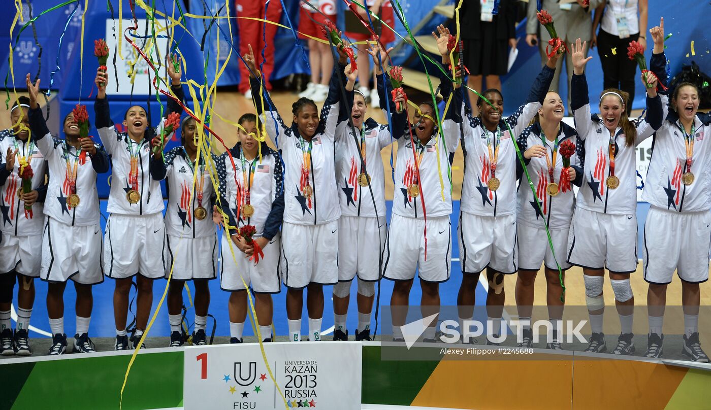 2013 Universiade. Day Ten. Basketball Women. Finals