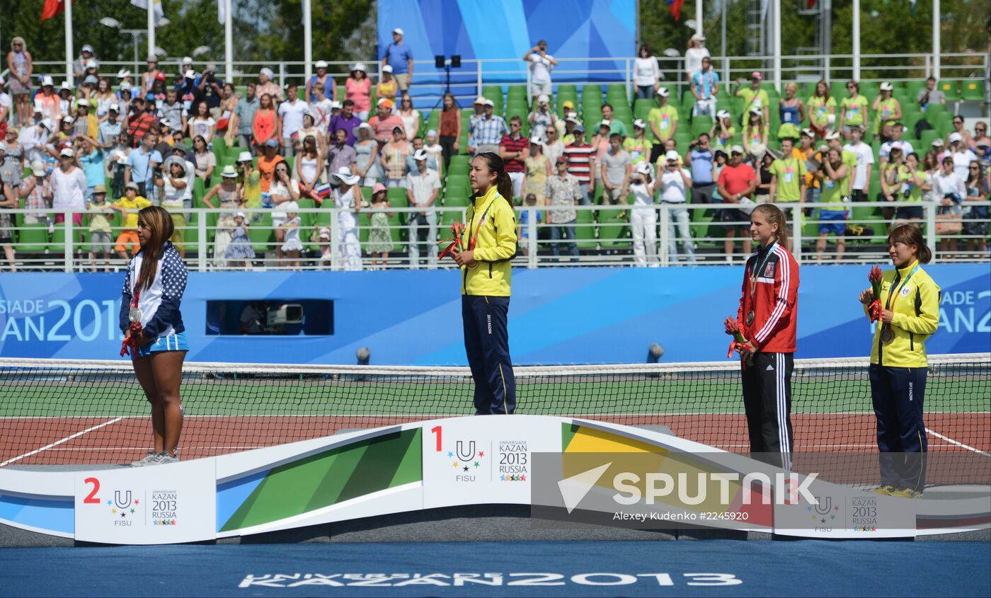 2013 Universiade. Day Eleven. Tennis