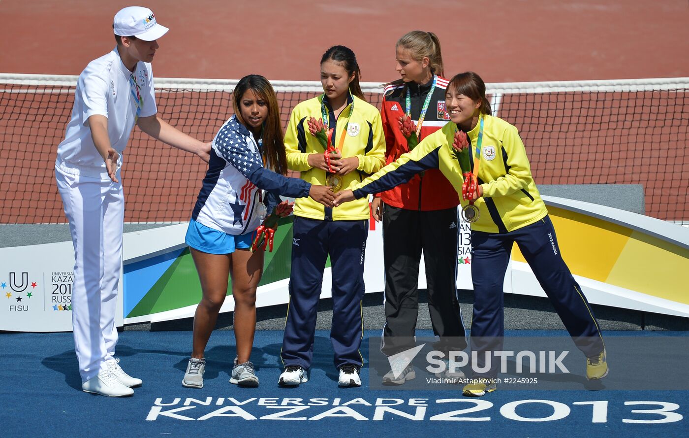 2013 Universiade. Day Eleven. Tennis