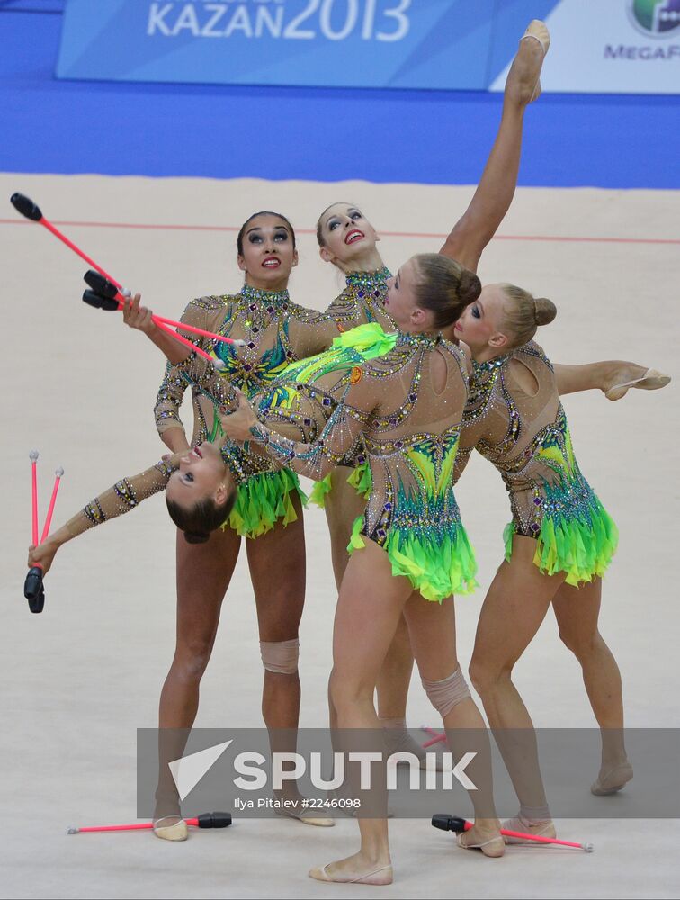2013 Universiade. Day Eleven. Rhythmic gymnastics
