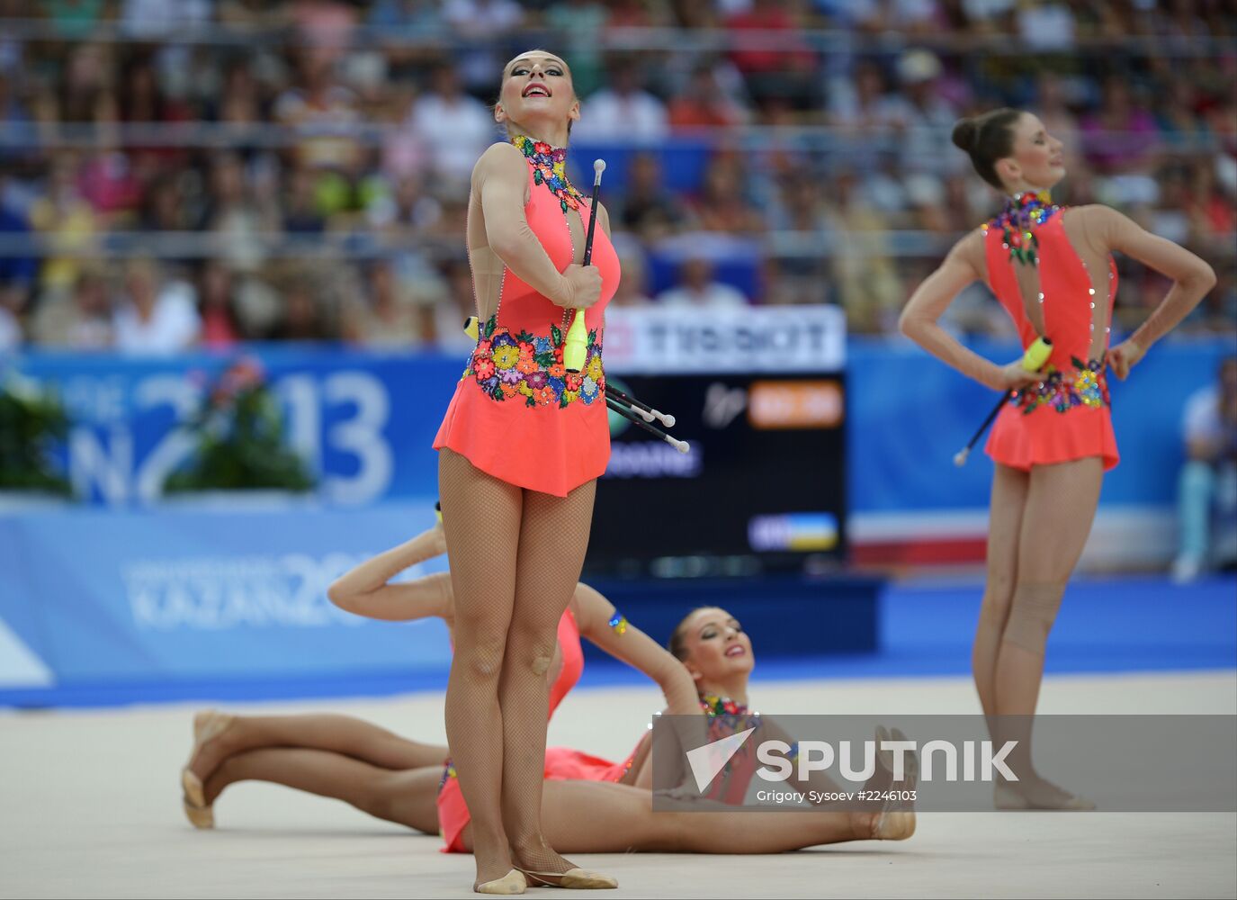 2013 Universiade. Day Eleven. Rhythmic gymnastics