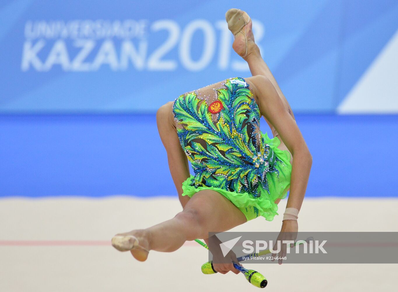 2013 Universiade. Day Eleven. Rhythmic gymnastics
