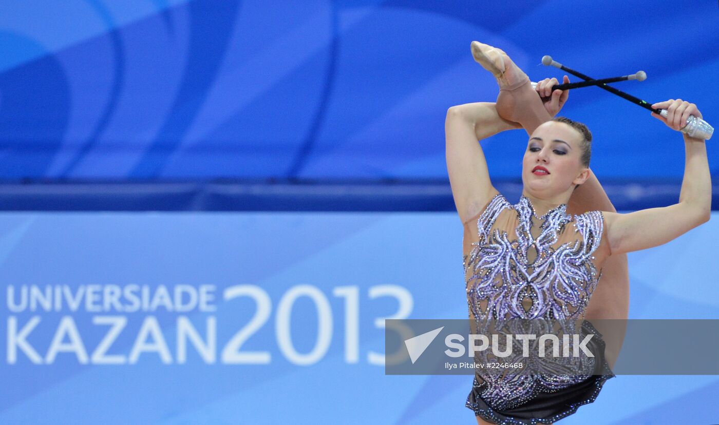 2013 Universiade. Day Eleven. Rhythmic gymnastics