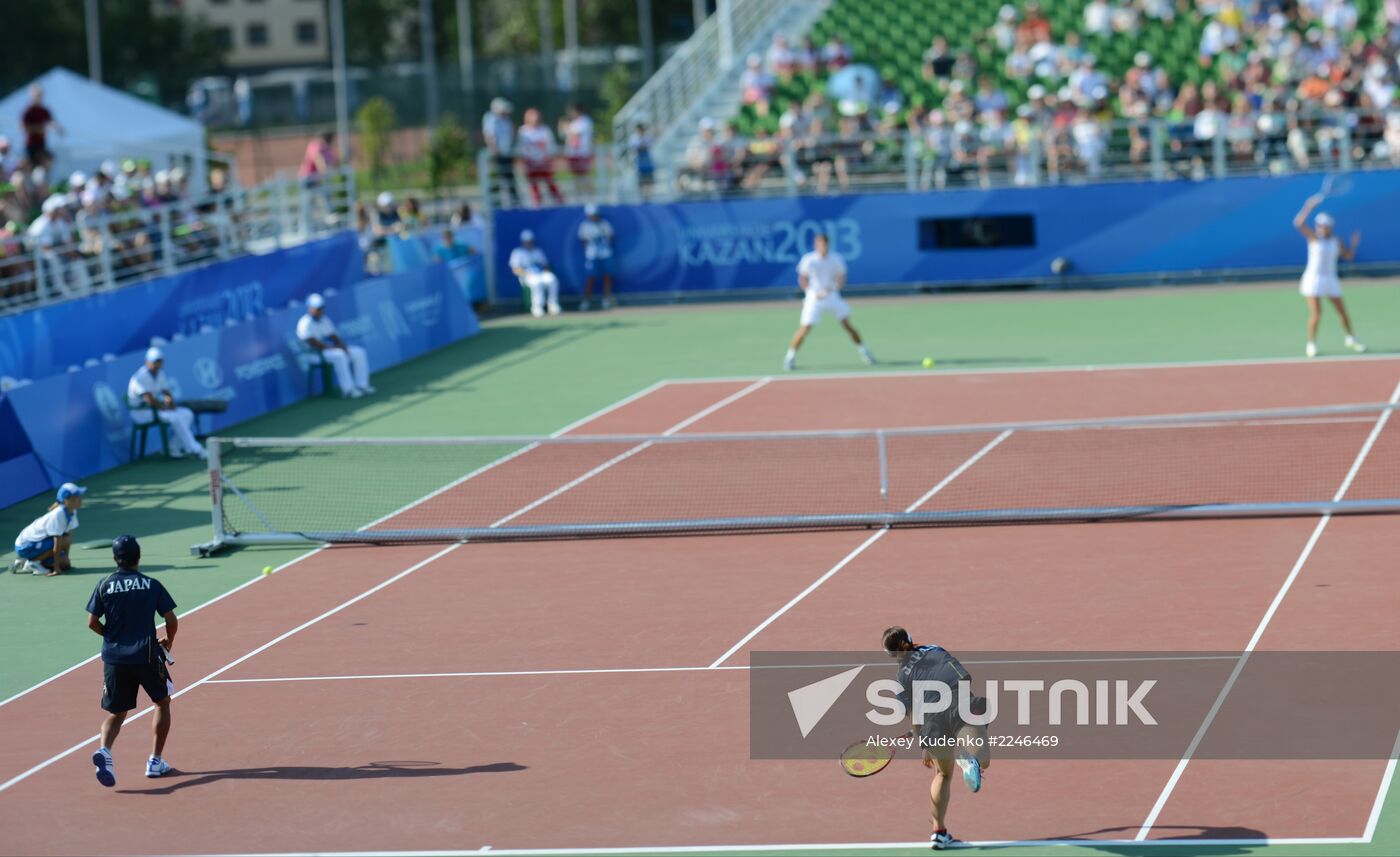 2013 Universiade. Day Eleven. Tennis