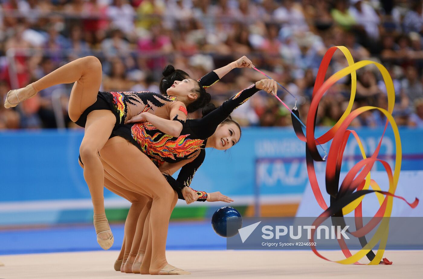 2013 Universiade. Day Eleven. Rhythmic gymnastics