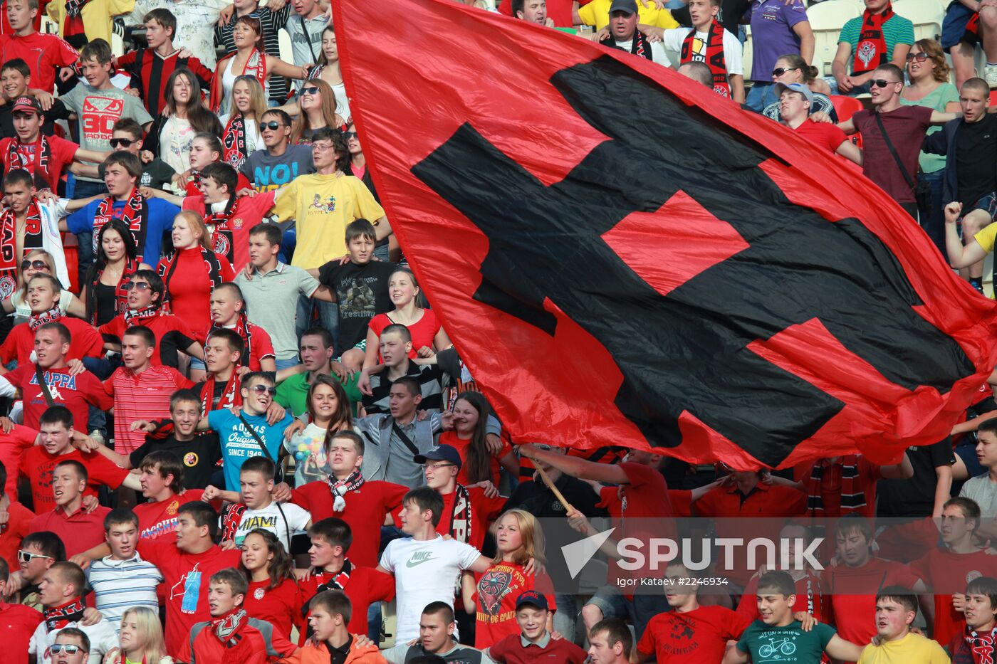 Russian Football Premier League. Amkar vs. Tom