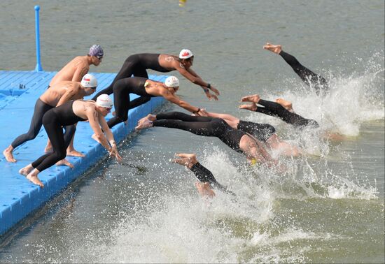 2013 Universiade. Swimming. Open water