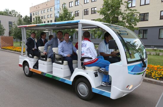 Dmitry Medvedev attends 2013 Universiade in Kazan