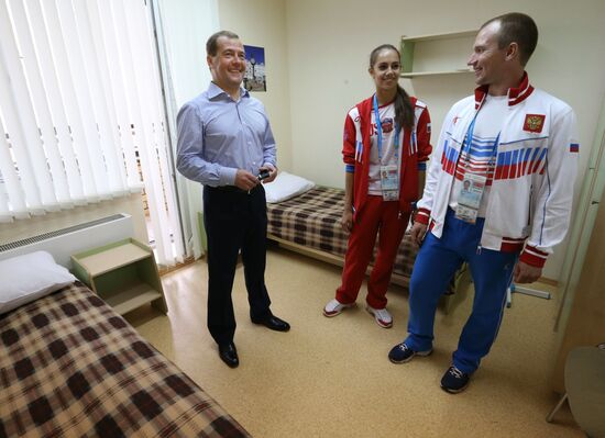 Dmitry Medvedev attends 2013 Universiade in Kazan
