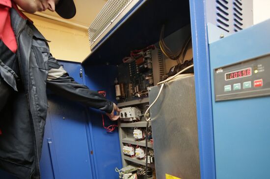 Energy-efficient lift installed in apartment building