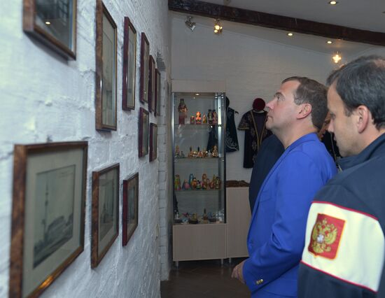 Dmitry Medvedev attends 2013 Universiade in Kazan