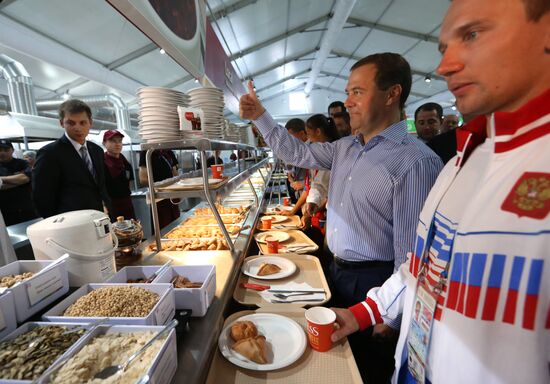 Dmitry Medvedev attends 2013 Universiade in Kazan