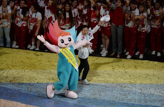 Closing ceremony of the 27th World University Summer Games