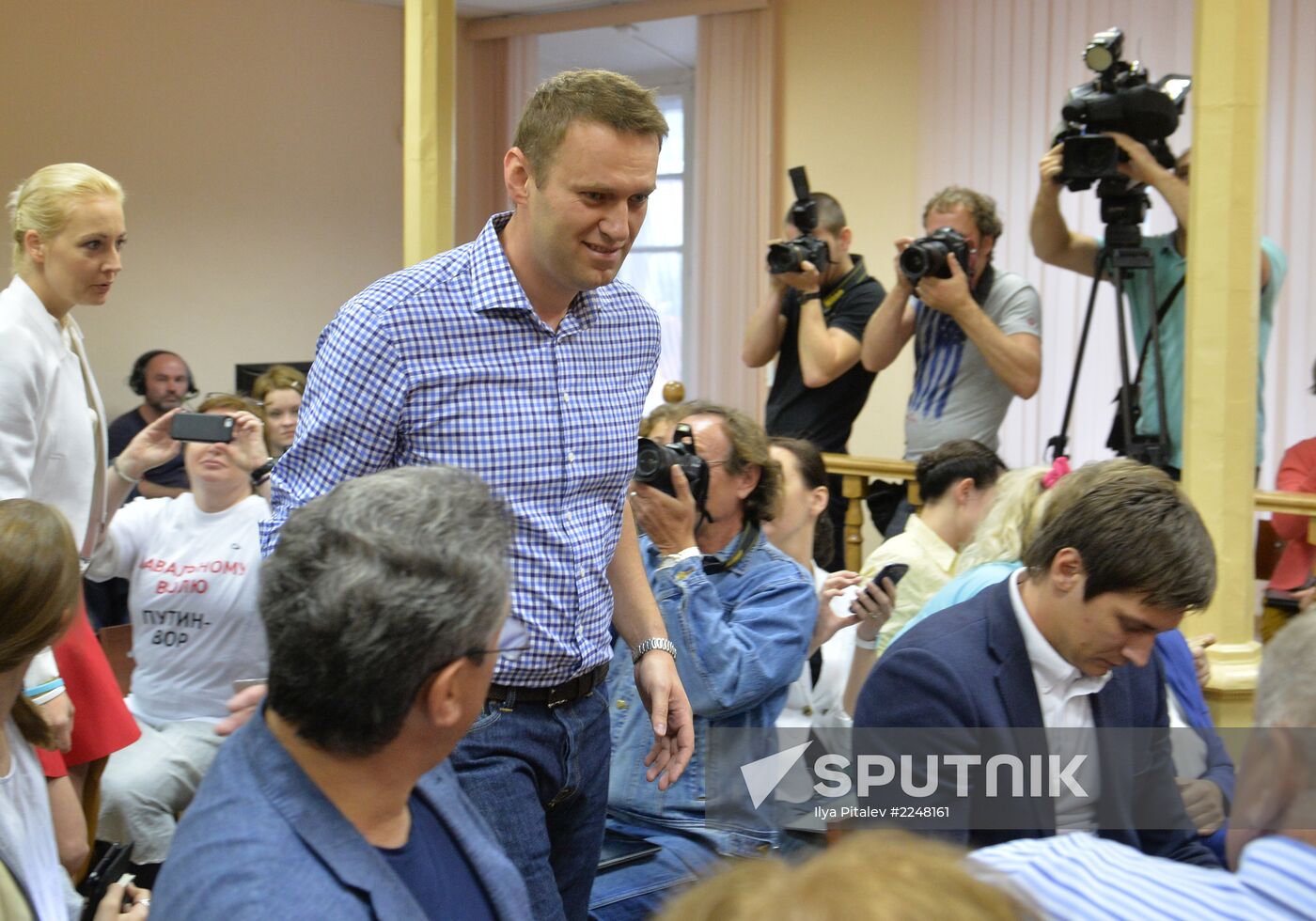 Navalny sentenced to five years in penitentiary