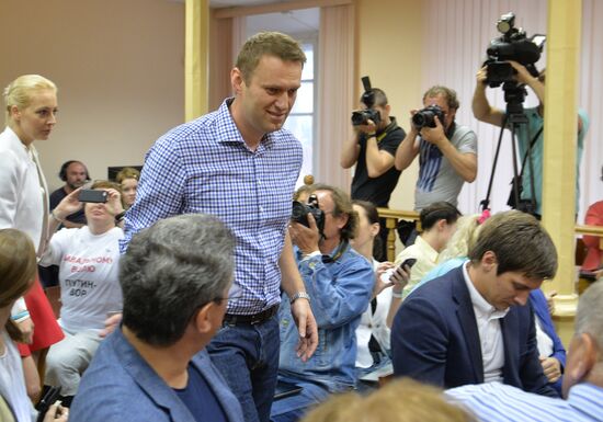 Navalny sentenced to five years in penitentiary