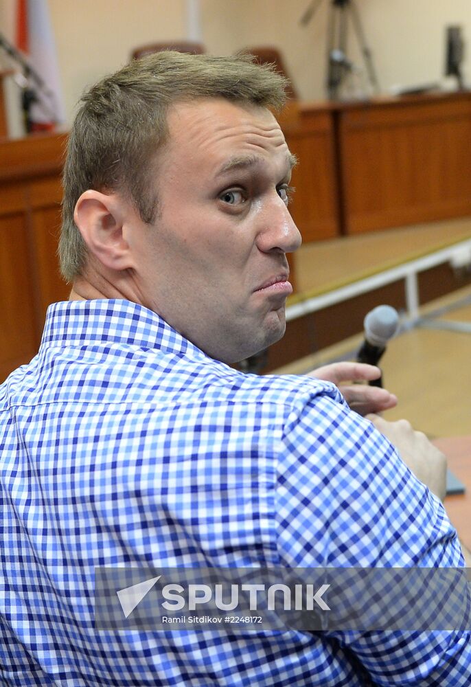 Navalny sentenced to five years in penitentiary