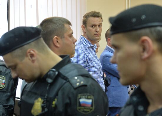 Navalny sentenced to five years in penitentiary