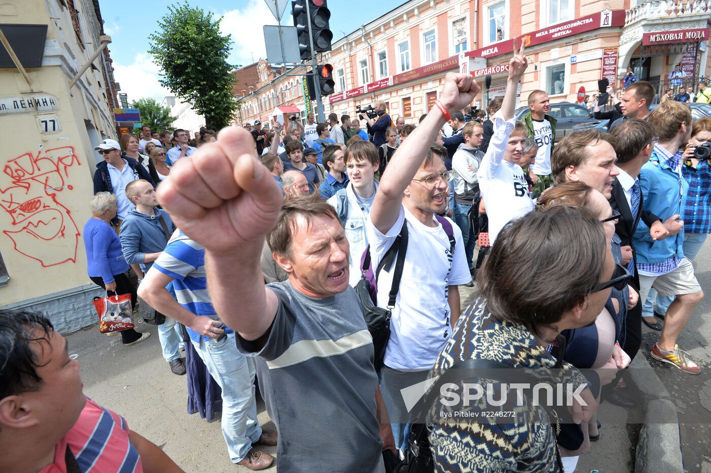 Navalny sentenced to five years in penitentiary