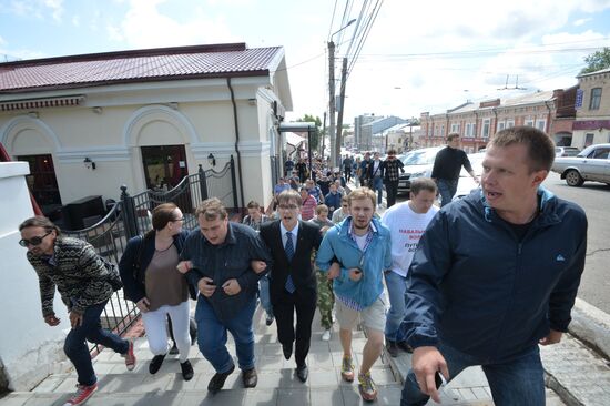 Navalny sentenced to five years in penitentiary