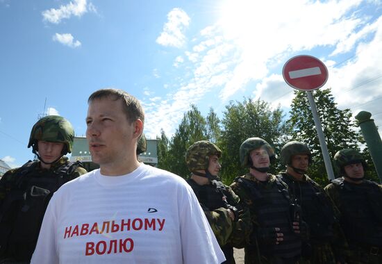 Navalny sentenced to five years in penitentiary