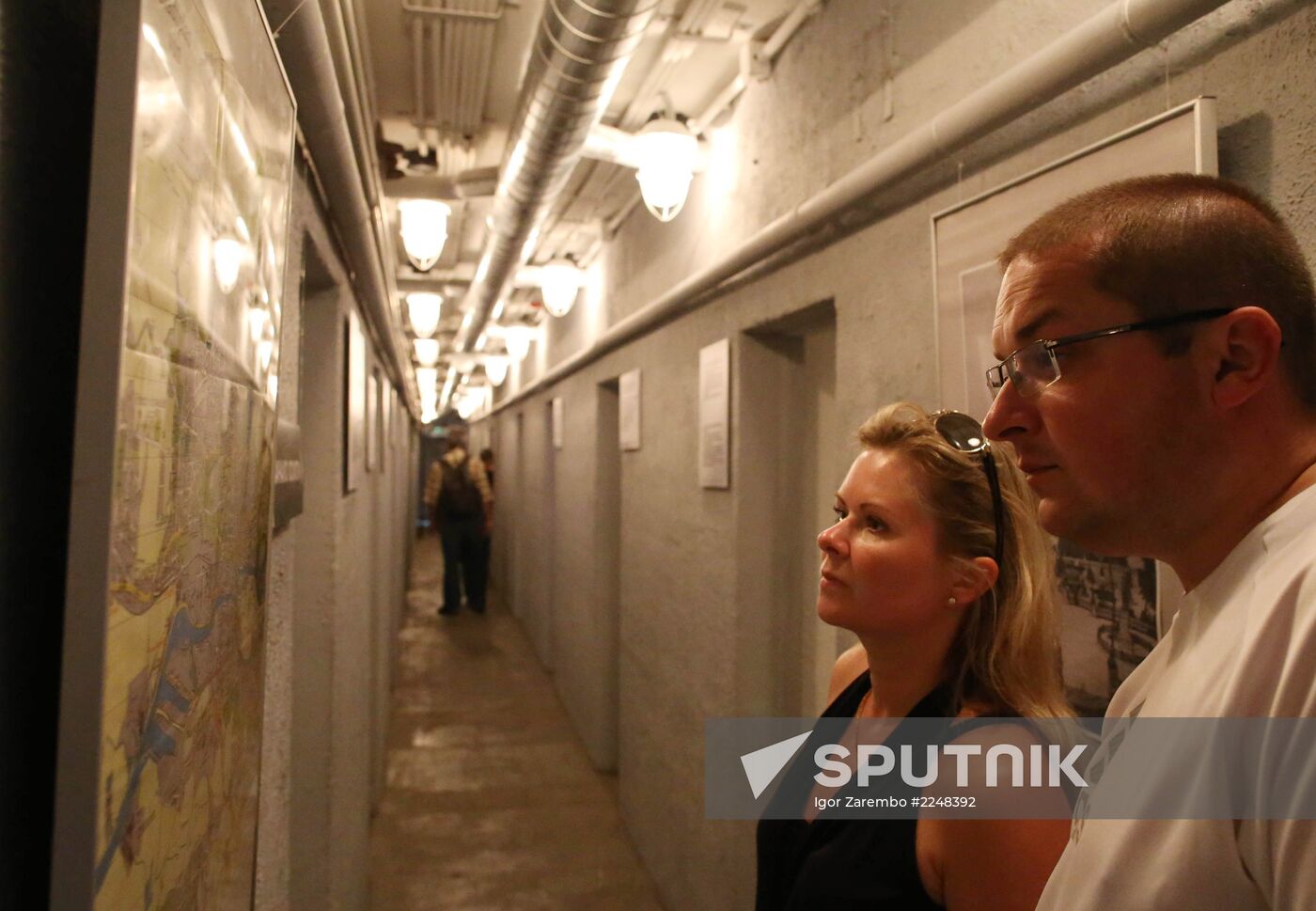 Exposition of Bunker Museum in Kaliningrad