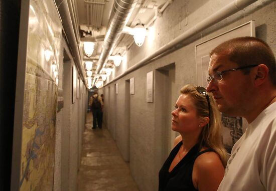 Exposition of Bunker Museum in Kaliningrad