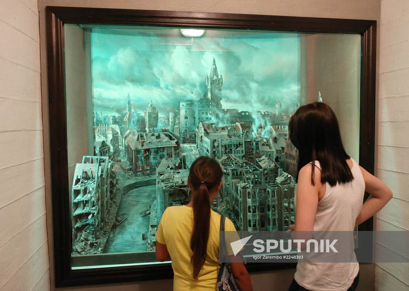 Exposition of Bunker Museum in Kaliningrad