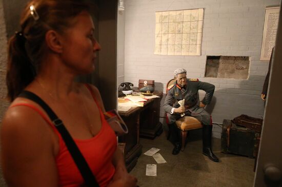 Exposition of Bunker Museum in Kaliningrad