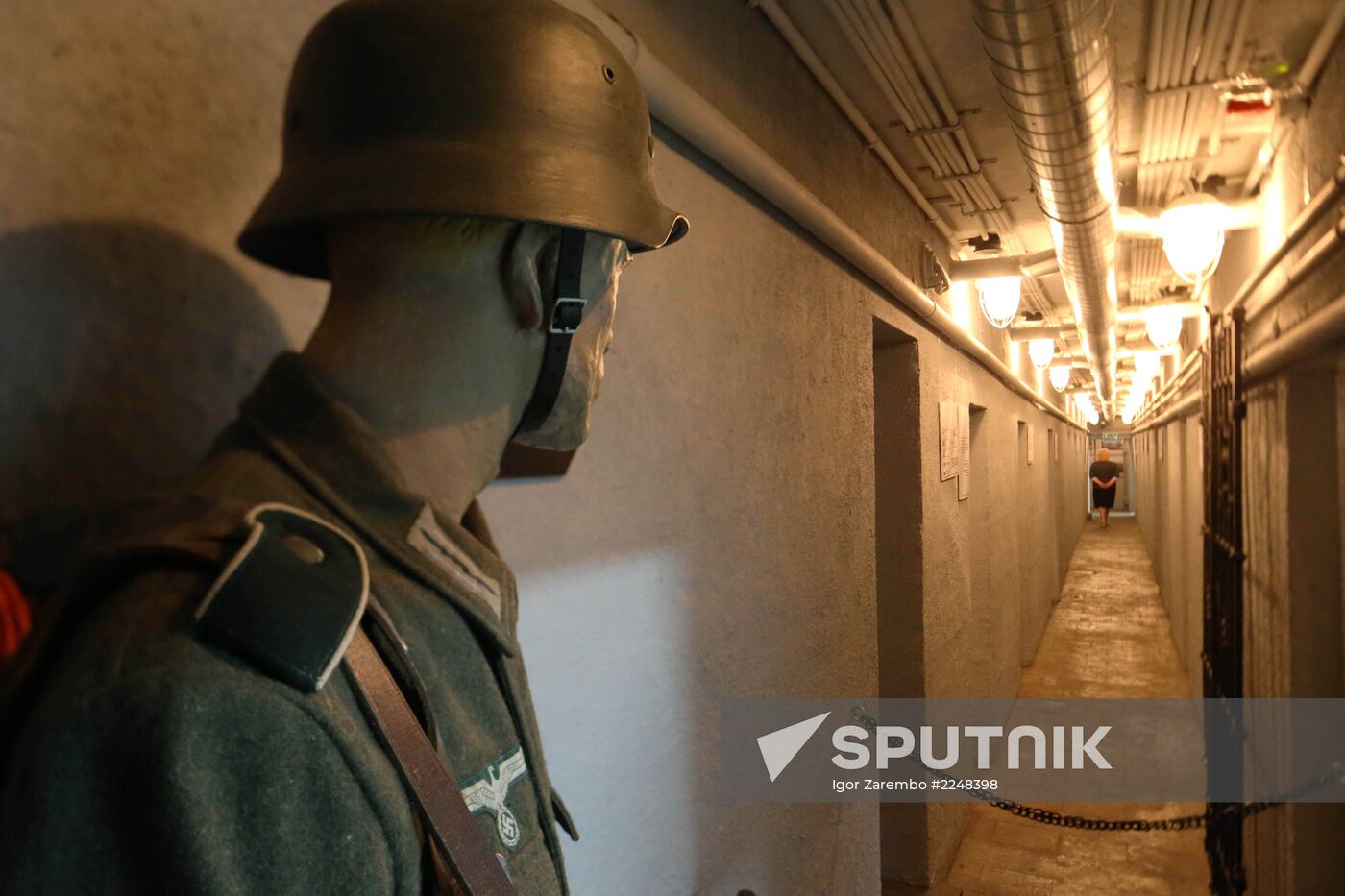 Exposition of Bunker Museum in Kaliningrad