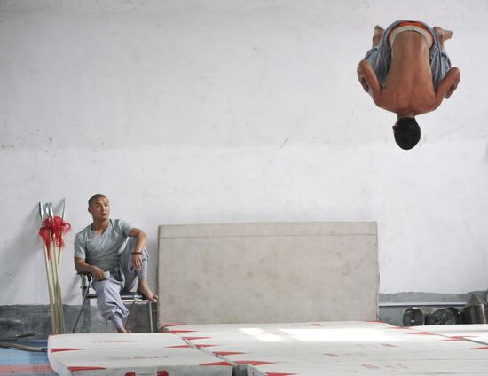 Shaolin Buddhist Monastery in China