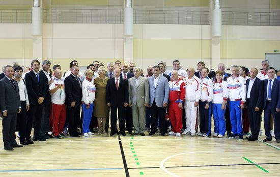 Vladimir Putin meets with medalists of 27th Universiade in Kazan