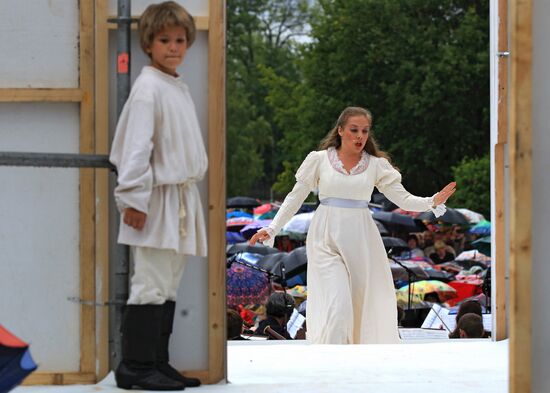 Eugene Onegin opera. Closing of Opera for All festival