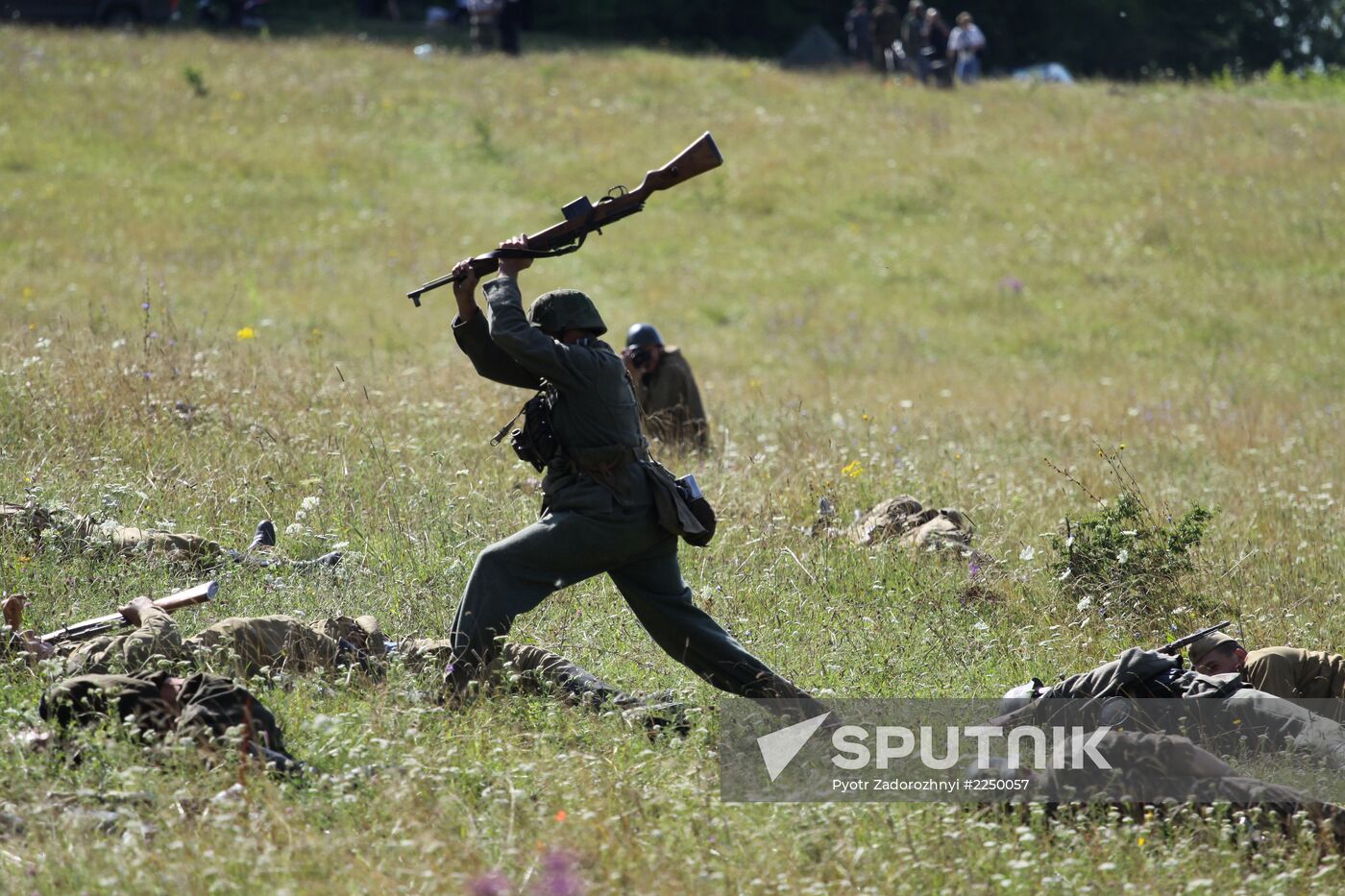 Honoring veterans of Waffen-SS Division Galichina in Ukraine
