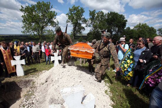 Honoring veterans of Waffen-SS Division Galichina in Ukraine