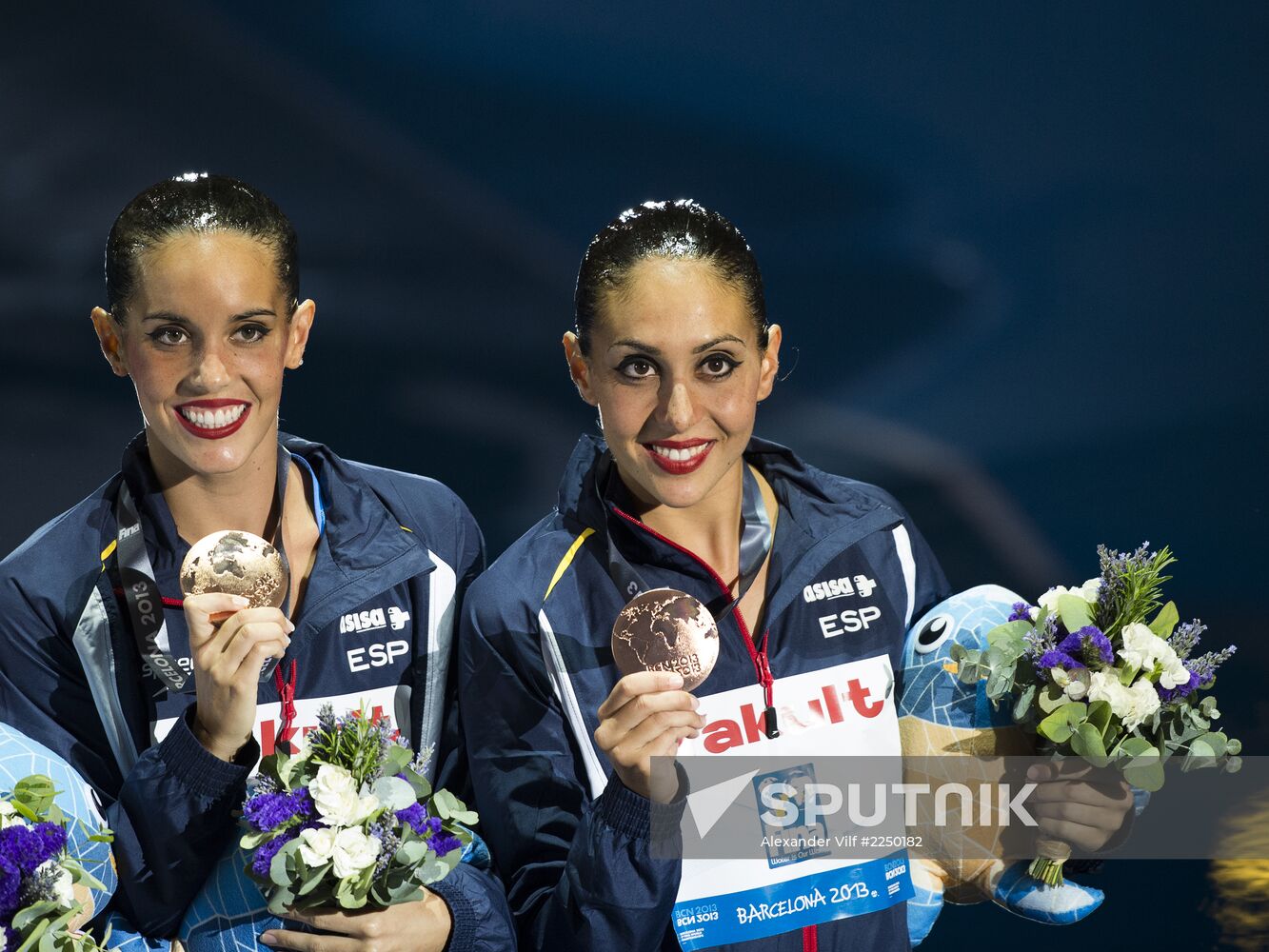 FINA World Aquatics Championships. Synchronized swimming. Duet