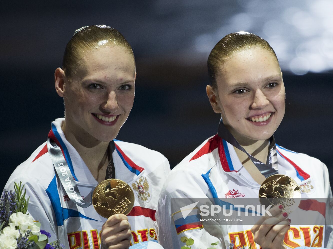 FINA World Aquatics Championships. Synchronized swimming. Duet