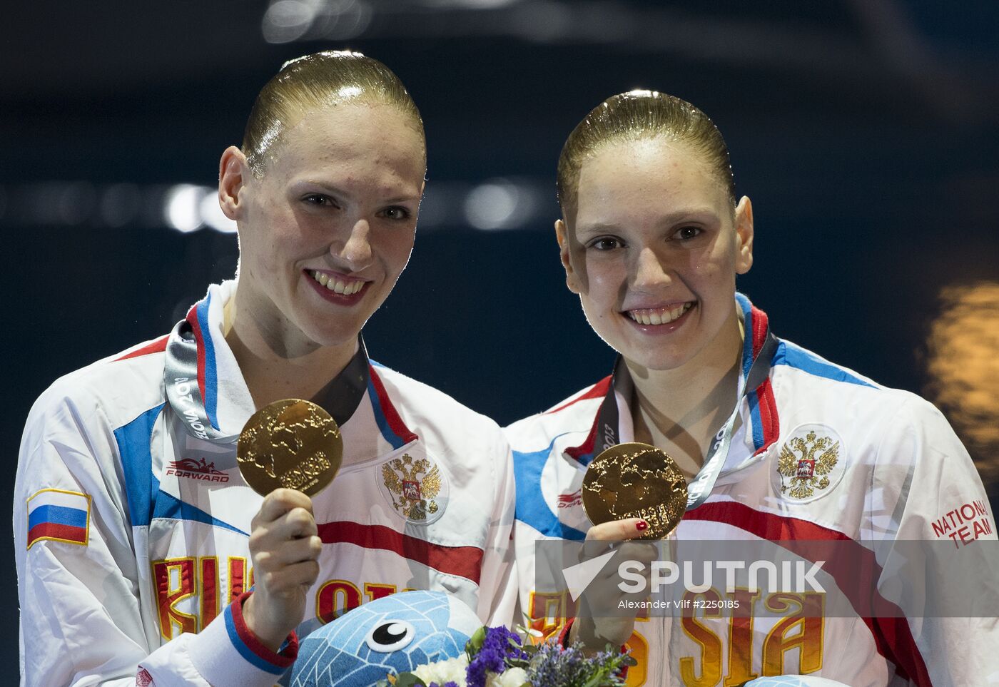 FINA World Aquatics Championships. Synchronized swimming. Duet