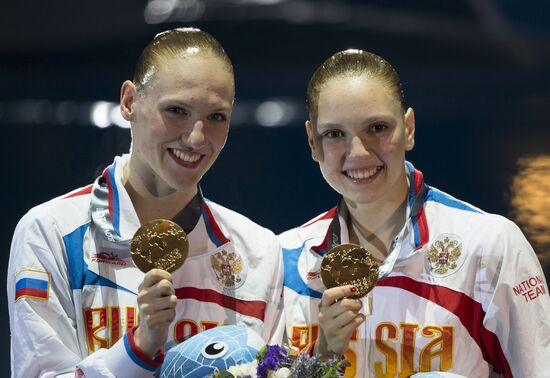 FINA World Aquatics Championships. Synchronized swimming. Duet