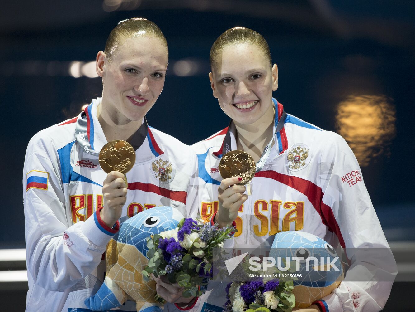 FINA World Aquatics Championships. Synchronized swimming. Duet